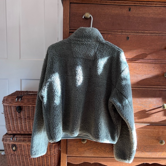 Girlfriend collective pine half-zip fleece - Picture 2 of 3